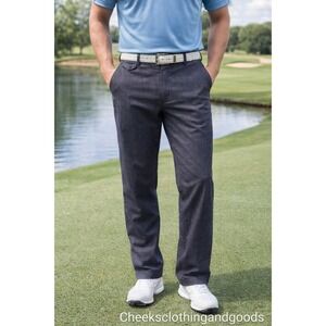 Ted Baker Endurance Gray Crosshatch Slacks Mens size 33